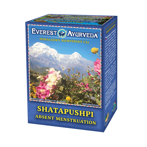 Ayurvedinen Himalajan tee Shatapushpi, irtotee, Everest Ayurveda, 100g