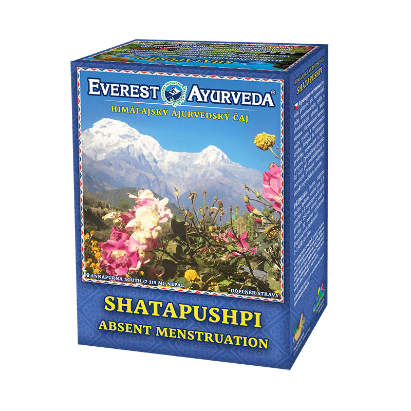 Ayurvedinen Himalajan tee Shatapushpi, irtotee, Everest Ayurveda, 100g