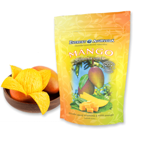 Kuivatut mangohedelmät Mango, Everest Ayurveda, 100g