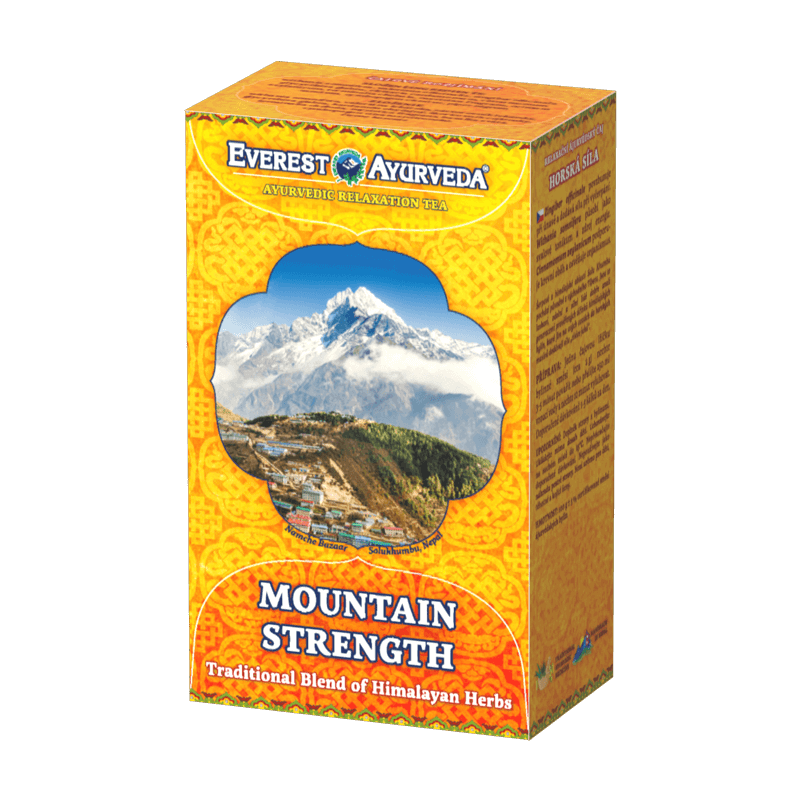 Ayurvedic Himalajan tee Mountain Strength Sherpa, löysä, Everest Ayurveda, 100g