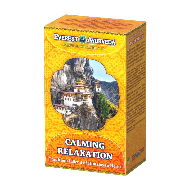 Ayurvedic Himalajan tee Calming Relaxation Bhutan, löysä, Everest Ayurveda, 100g