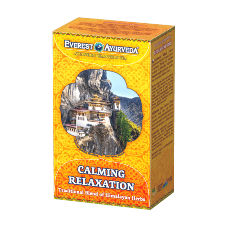 Ayurvedic Himalajan tee Calming Relaxation Bhutan, löysä, Everest Ayurveda, 100g