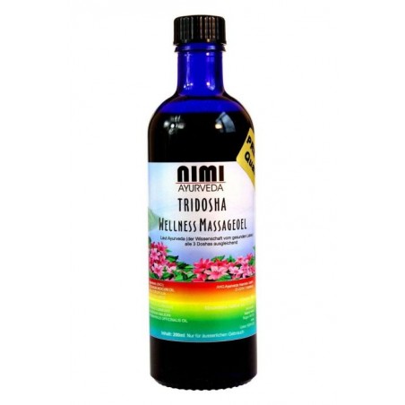 Tridosha Ayurvedic Body Oil, Nimi Ayurveda, 200ml