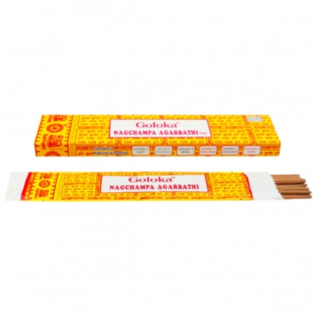 Goloka Nag Champa Agarbatti smilkalų lazdelės, 16g