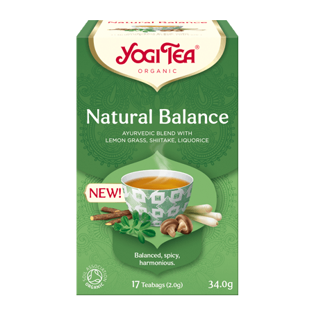 Spiced balancing tea Natural Balance, Yogi Tea, organic, 17 packets