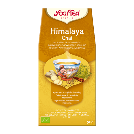 Himalajų prieskoninė ajurvedinė arbata, ekologiška, biri, Yogi Tea, 90g