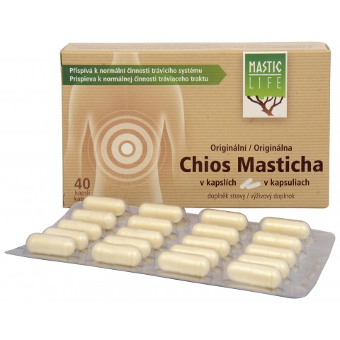 Mastiitti Helicobacter Strong&Pure vastaan, Mastic Life, 40 kapselia