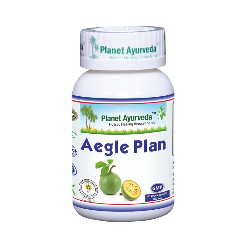 Пищевая добавка Aegle Plan Bilwa, Planet Ayurveda, 60 капсул