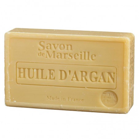 Натуральное мыло с аргановым маслом Argan Oil, Savon de Marseille, 100г