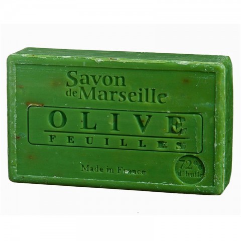 Natural soap Olive Leaves, Savon de Marseille, 100g