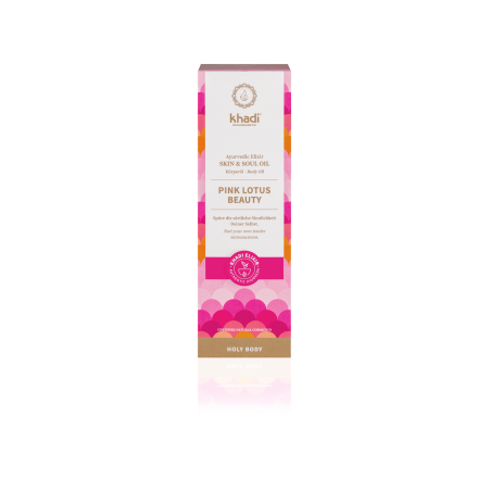 Pink Lotus Beauty Elixir vartalo- ja kasvoöljy, Khadi, 100ml