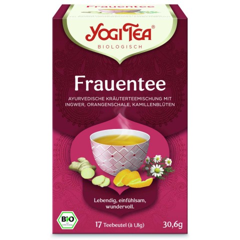 Prieskoninė arbata moterims Women's Tea, Yogi Tea, 17 pakelių