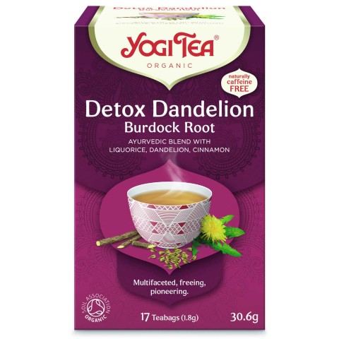 Пряный аюрведический чай Detox, Yogi Tea, 17 пакетиков