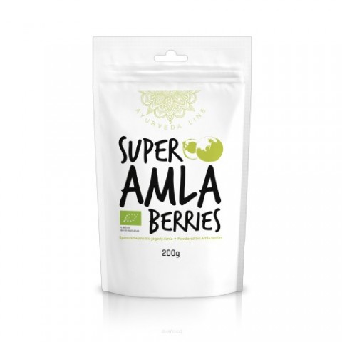 Intian lehtijauhe Super Amla, luomu, Ayurveda Line, 200g