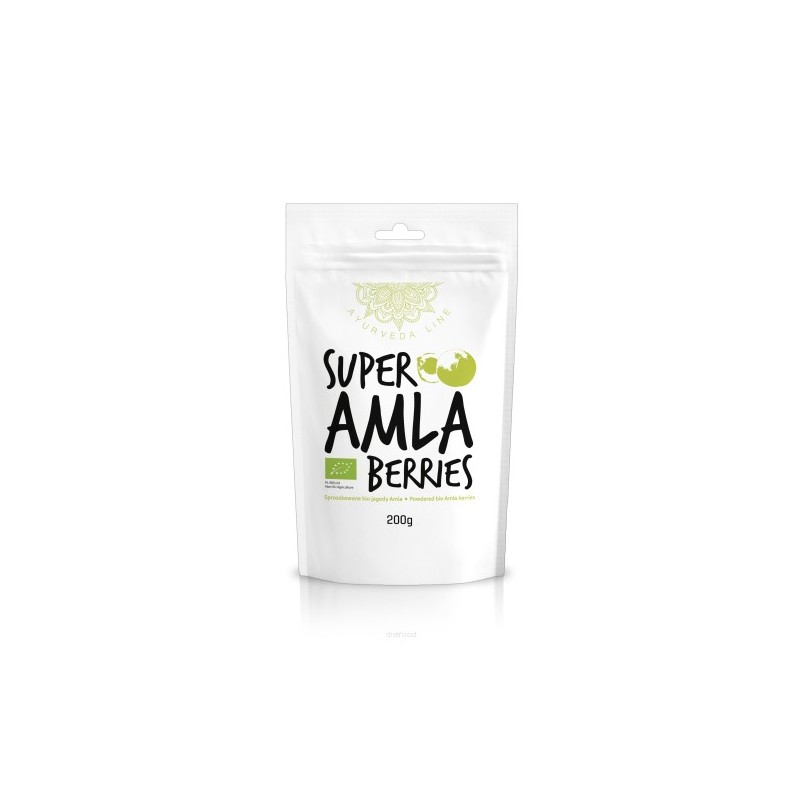 Intian lehtijauhe Super Amla, luomu, Ayurveda Line, 200g Intian lehtijauhe Super Amla, luomu, Ayurveda Line, 200g