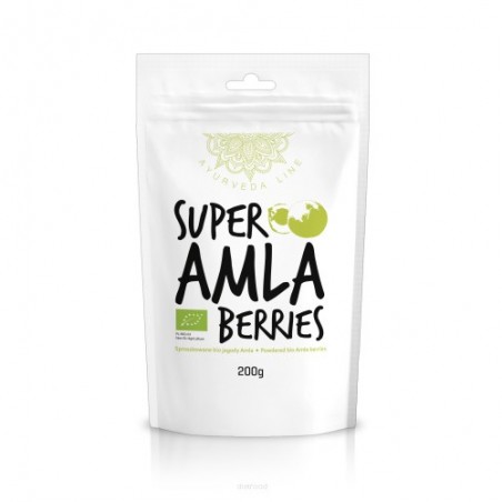 Intian lehtijauhe Super Amla, luomu, Ayurveda Line, 200g
