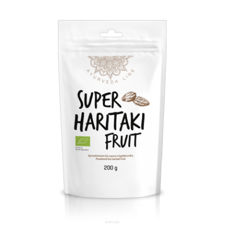 Karvainen hedelmäjauhe Super Haritaki Fruit, luomu, Ayurveda Line, 200g