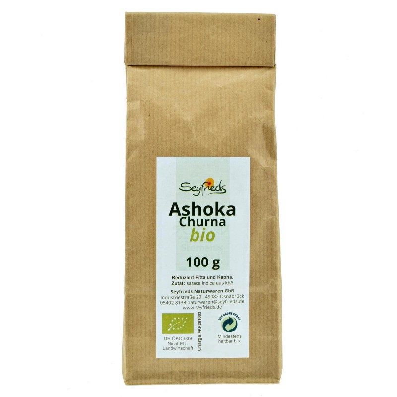 Indian red tree bark powder Ashoka, organic, Seyfried 100g