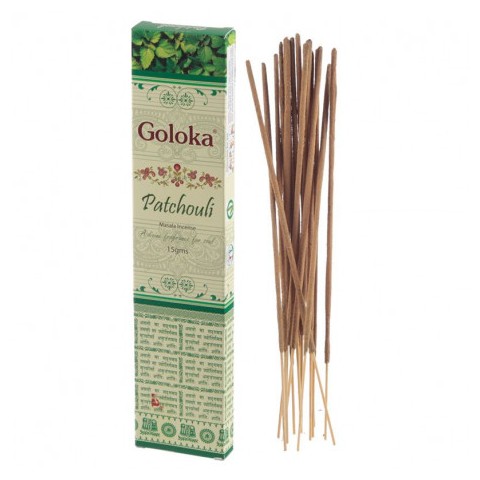 Goloka Patchouli incense sticks, 15g