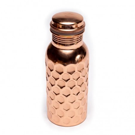 Copper bottle Hammered, Yogi&Yogini, 500 ml