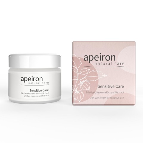 Крем для лица для чувствительной кожи Sensitive Care, Apeiron, 50 мл