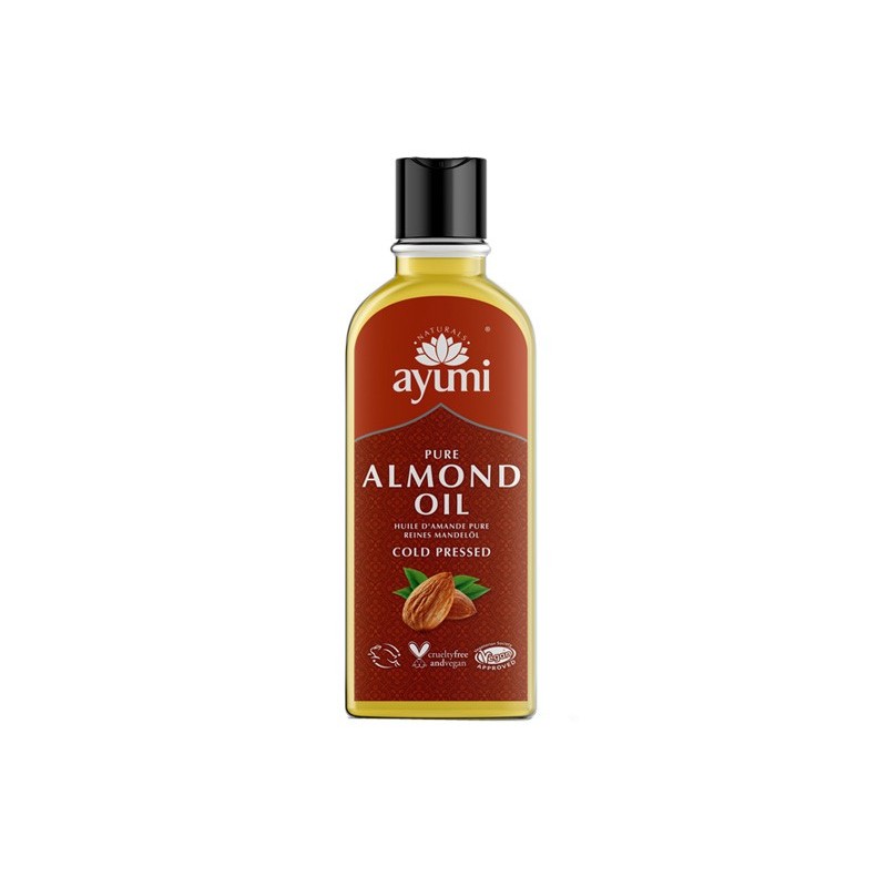 Moisturizing almond oil, 100% pure, Ayumi, 150 ml