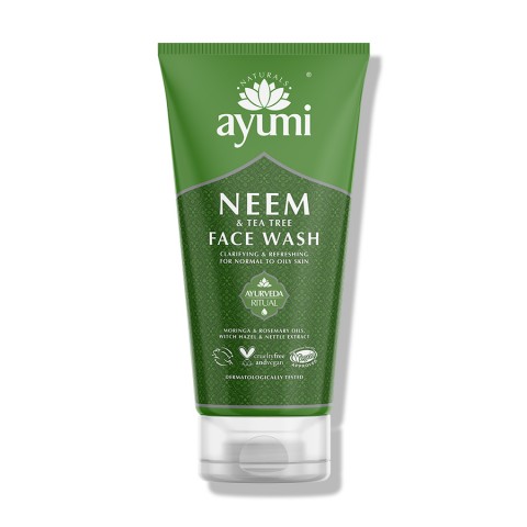 Facial cleanser Neem & Tea Tree, Ayumi, 150 ml