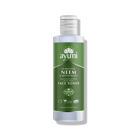 Veido tonikas su nimbamedžiu Neem & Witch Hazel, Ayumi, 150 ml