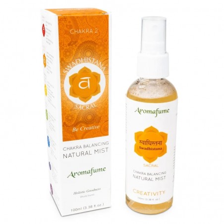 Spray ilmanraikastaja Swadhistana 2nd Chakra, Aromafume, 100ml