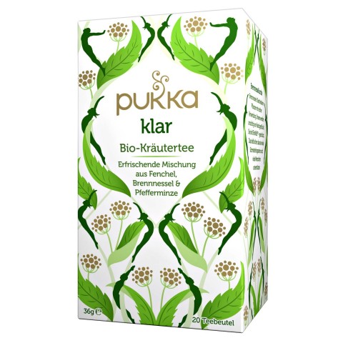 Valanti arbata Cleanse, ekologiška, Pukka, 20 pakelių