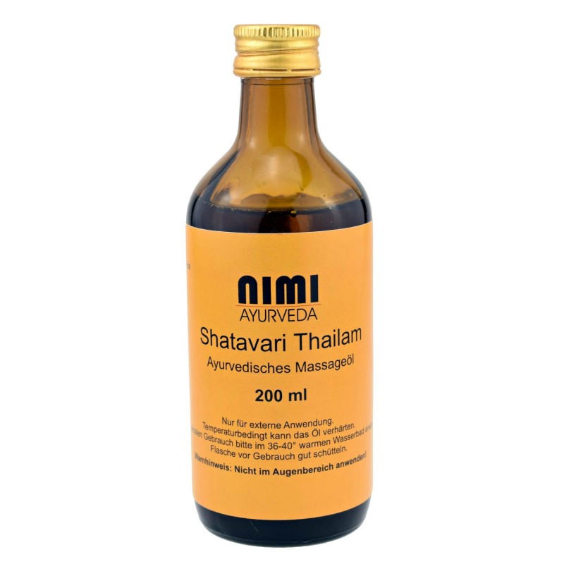 Masažo aliejus moterims Shatavari Thailam, Nimi Ayurveda