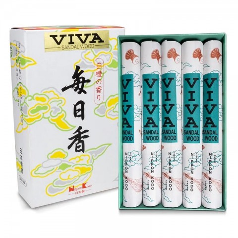 Japanilaiset suitsukkeet Viva Sandalwood, Mainichi-koh, 18g