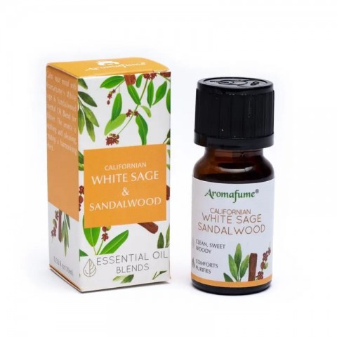 Essential oil White Sage & Sandalwood, Aromafume, 10ml