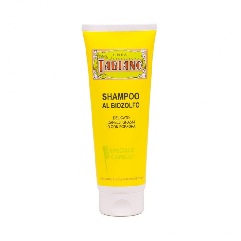 Biosulfur shampoo rasvaisille hiuksille Tabiano, 250ml