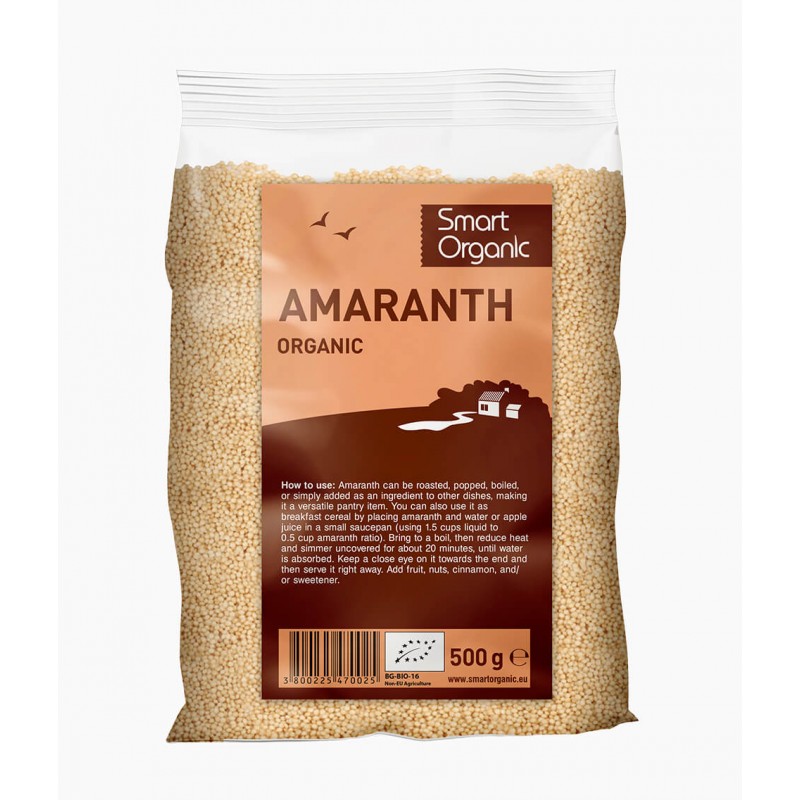 Burnočių sėklos Amaranth, ekologiškos, Dragon Superfoods, 500g Burnočių sėklos Amaranth, ekologiškos, Dragon Superfoods, 500g