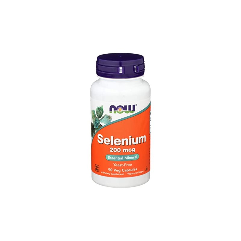 Food supplement Selenium 200mcg, NOW, 90 capsules