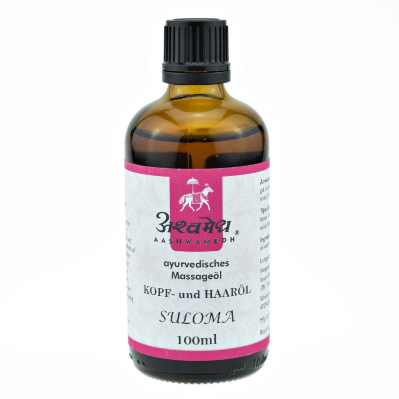 Ayurvedic head massage oil Suloma, Aashwamedh, 100ml