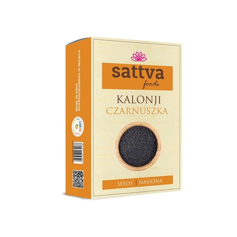 Семена индийского тмина Калонджи, Sattva Foods, 100 г