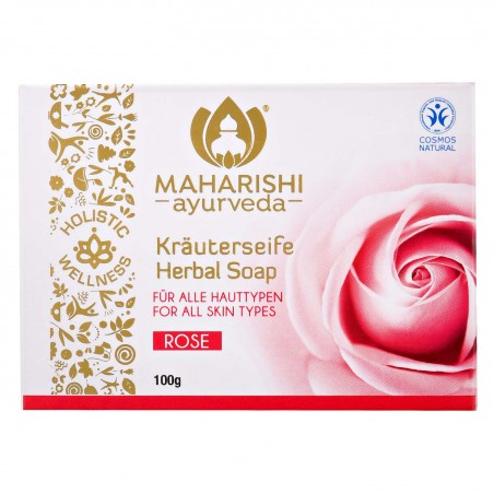 Herbal soap Rose, Maharishi Ayurveda, 100 g
