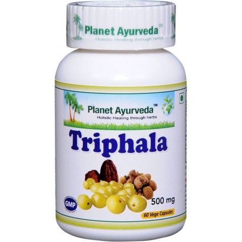 Пищевая добавка Triphala, Planet Ayurveda, 60 капсул