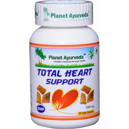 Пищевая добавка Total Hearth Support, Planet Ayurveda, 60 капсул