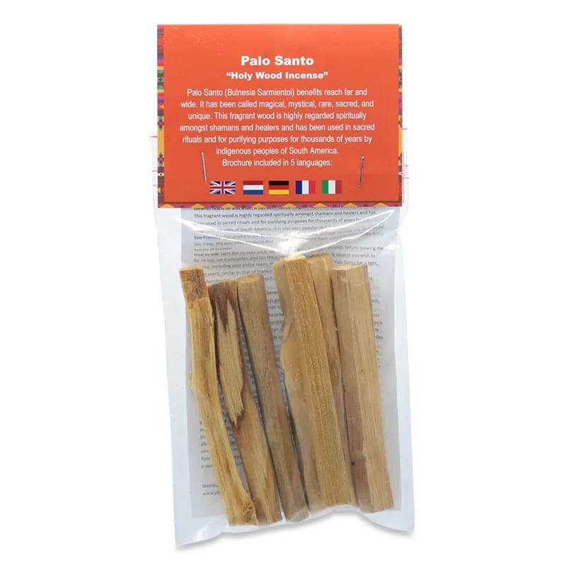 Palo Santo Šventos Medienos lazdelės smilkymui, 40g