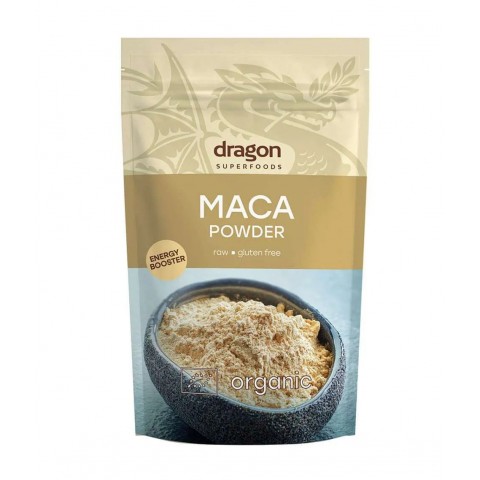 Peruvinės pipirnės milteliai Maca, ekologiški, Dragon Superfoods, 200g