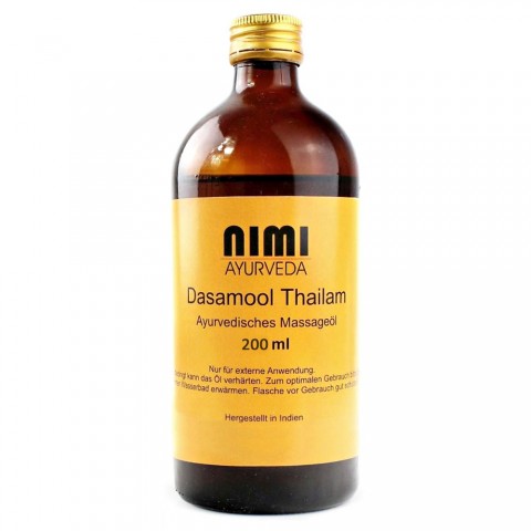 Kūno masažo aliejus Dasamool Thailam, Nimi Ayurveda, 200 ml