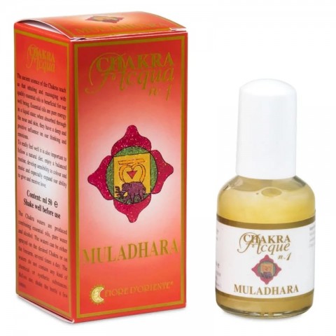 Chakra 1 Muladhara tuoksusumute, Fiore D'Oriente, 50ml