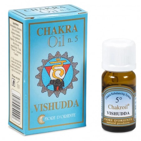 Essential oil Chakra 5 Vishudha, Fiore D'Oriente, 10 ml