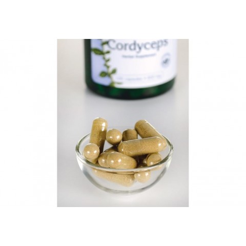 Kininis kordicepsas Cordyceps, Swanson, 600mg, 120 kapsulių