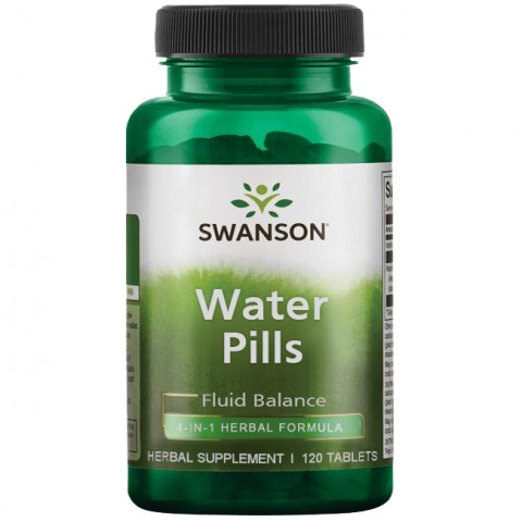 Пищевая добавка Water Pills, Swanson, 160 мг, 120 таблеток