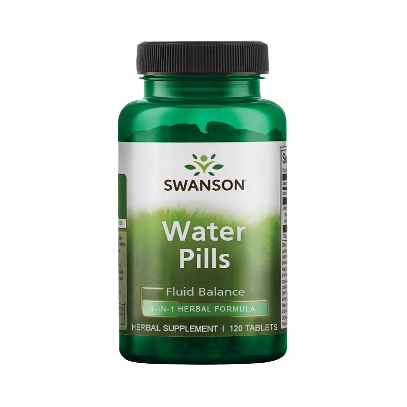 Пищевая добавка Water Pills, Swanson, 160 мг, 120 таблеток