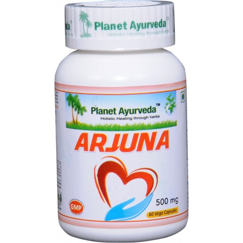 Food supplement Arjuna, Planet Ayurveda, 60 capsules